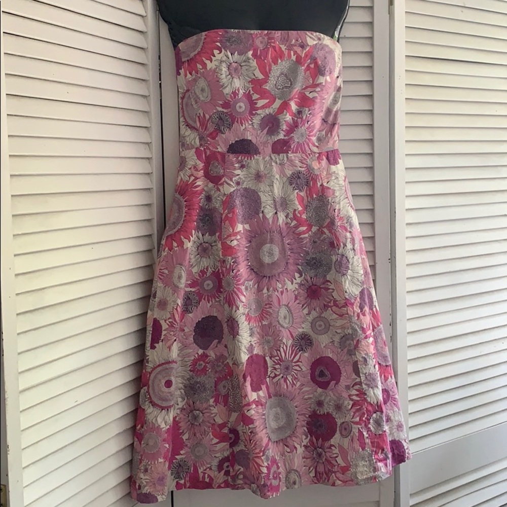 J Crew strapless garden party dress. 4 - Picture 4 of 7